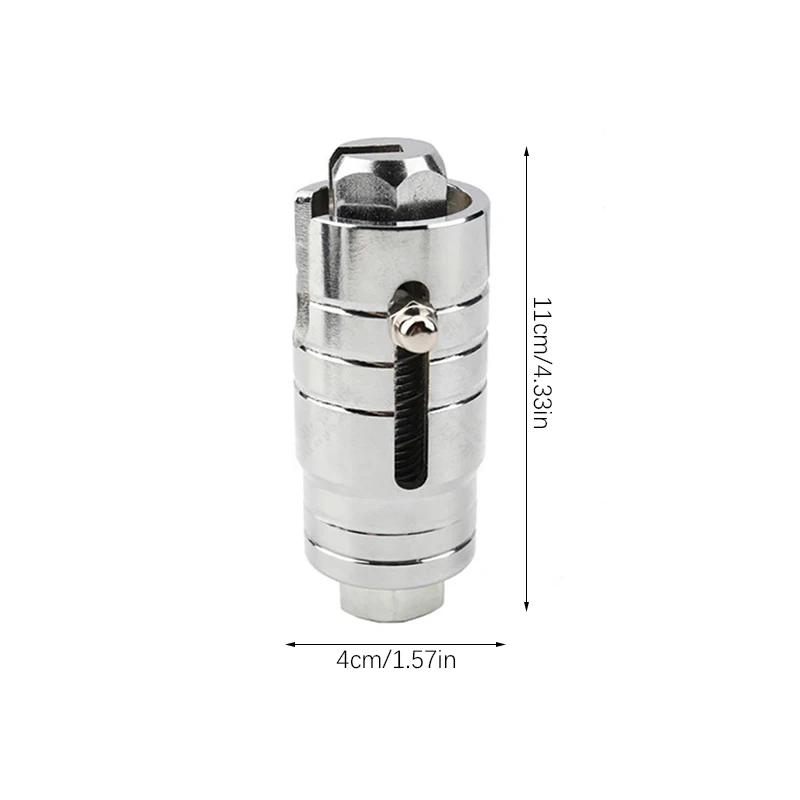 Lock Cylinder Puller With 10pcs/Bag Screws Nail Puller Lock Tool Stainless Stell Power Puller Professional Lock Door