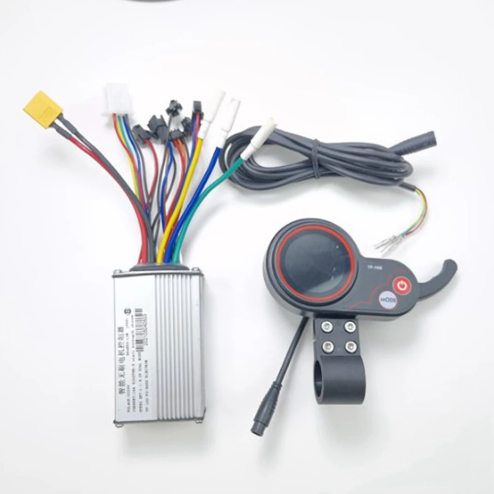 48V/20A 600W Electric Bike Scooter Controller with Throttle LCD Display Speed for Bike BLDC Motor Scooter Parts