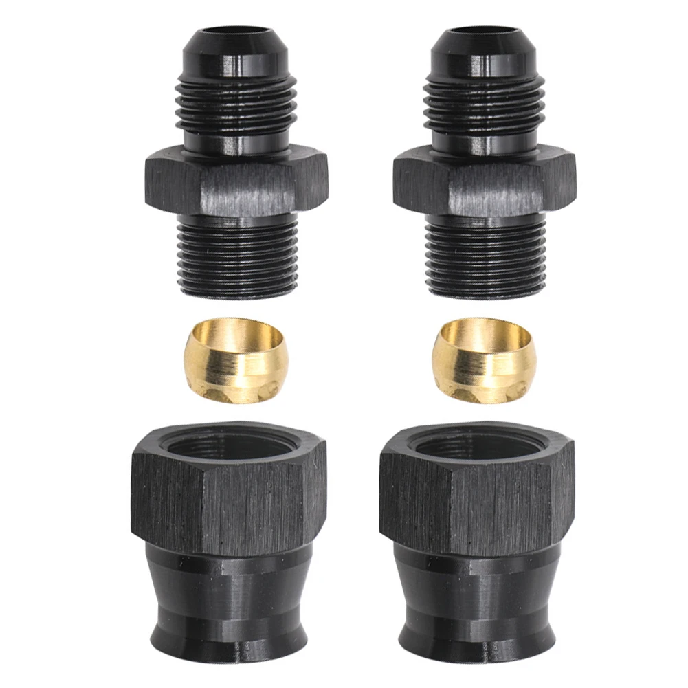 516 Inch Rotating For AN6 Fuel Adapter Hose Connector Fitting Suitable for Automotive Fuel Systems Installation