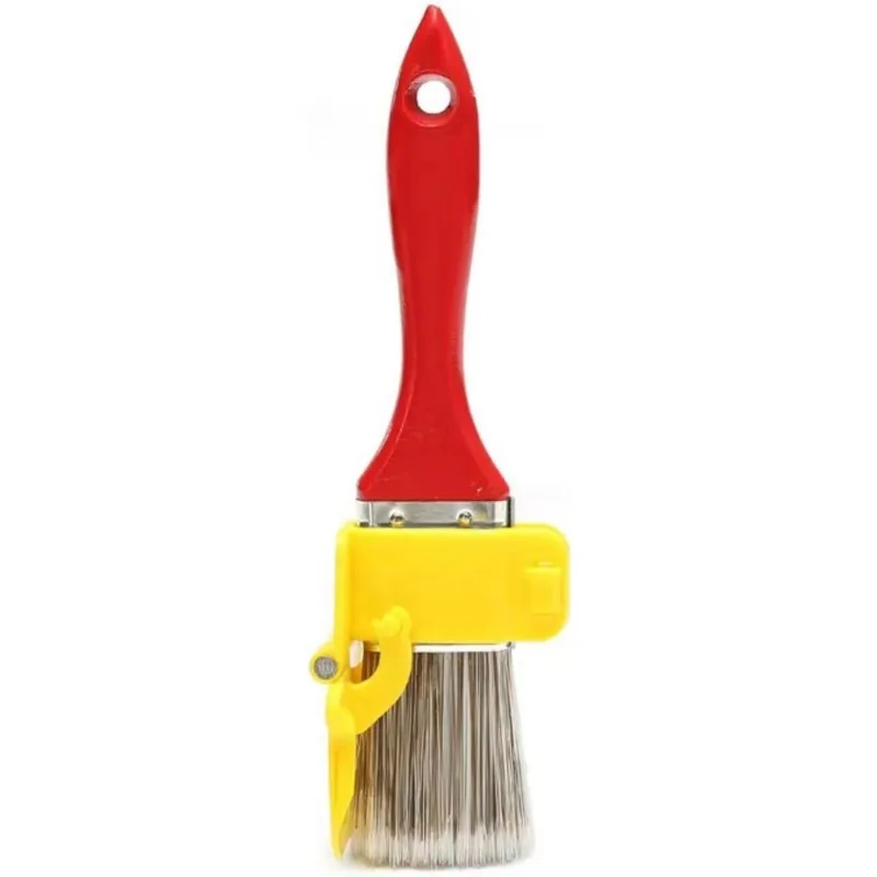 Wood Handle Edger Paint Brush Durable Lightweight Clean Cut Brush for Wall Ceiling Trim Frame Edges DIY Painting