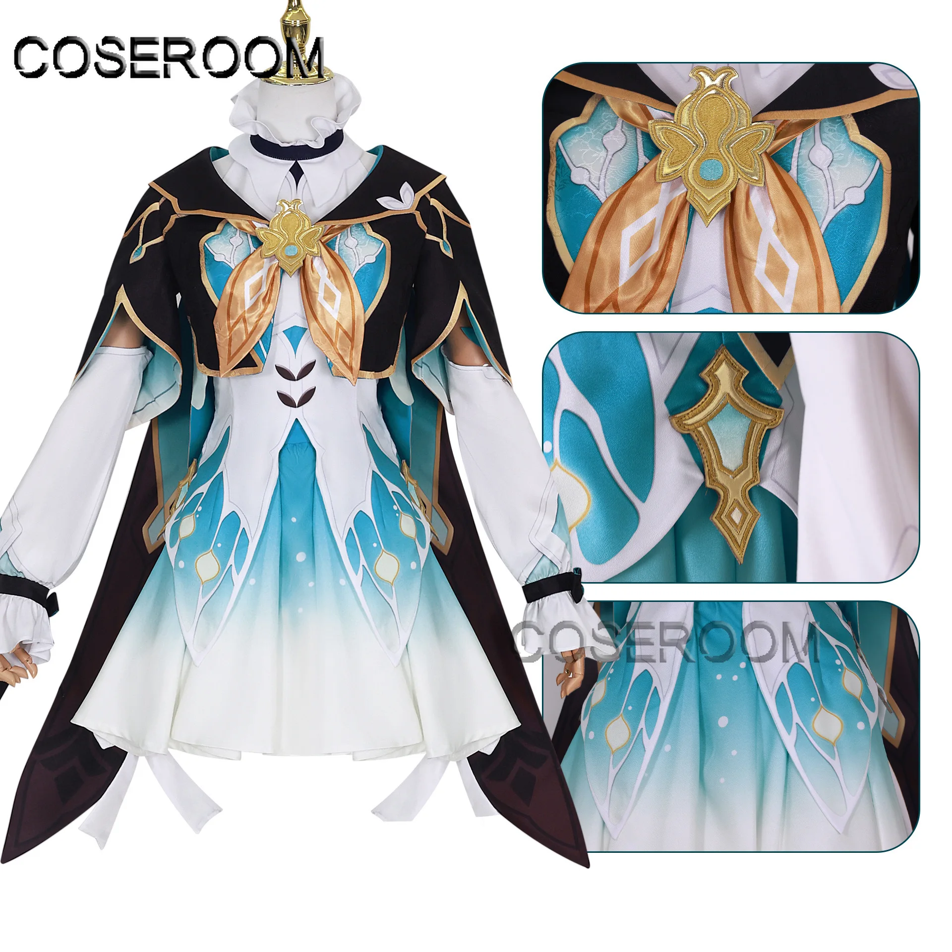 

Game Honkai Star Rail Firefly Cosplay Costume Dress Uniform Shoes Full Set Suits Uniform Firefly Cosplay Wig Costume Props