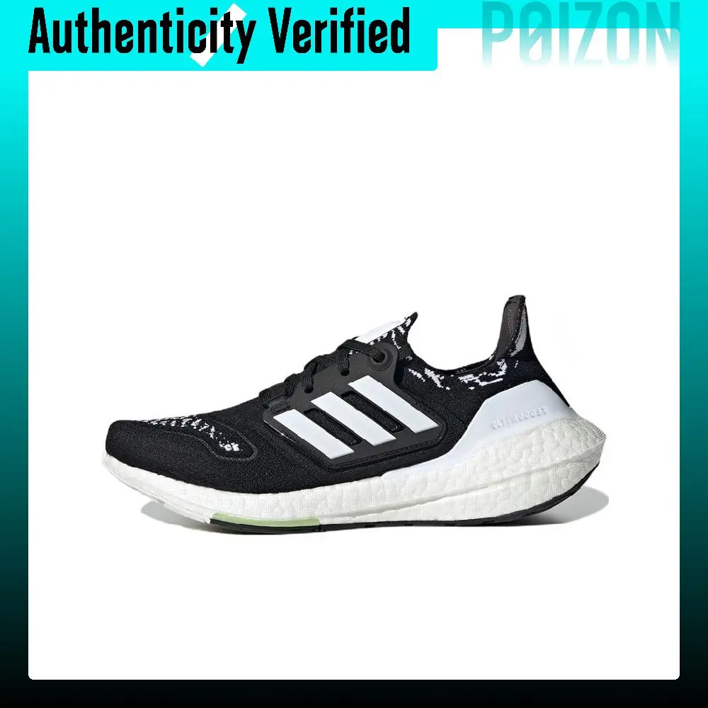 Adidas Ultraboost 22 Running Shoes Women's Low-top Black/White GX8019