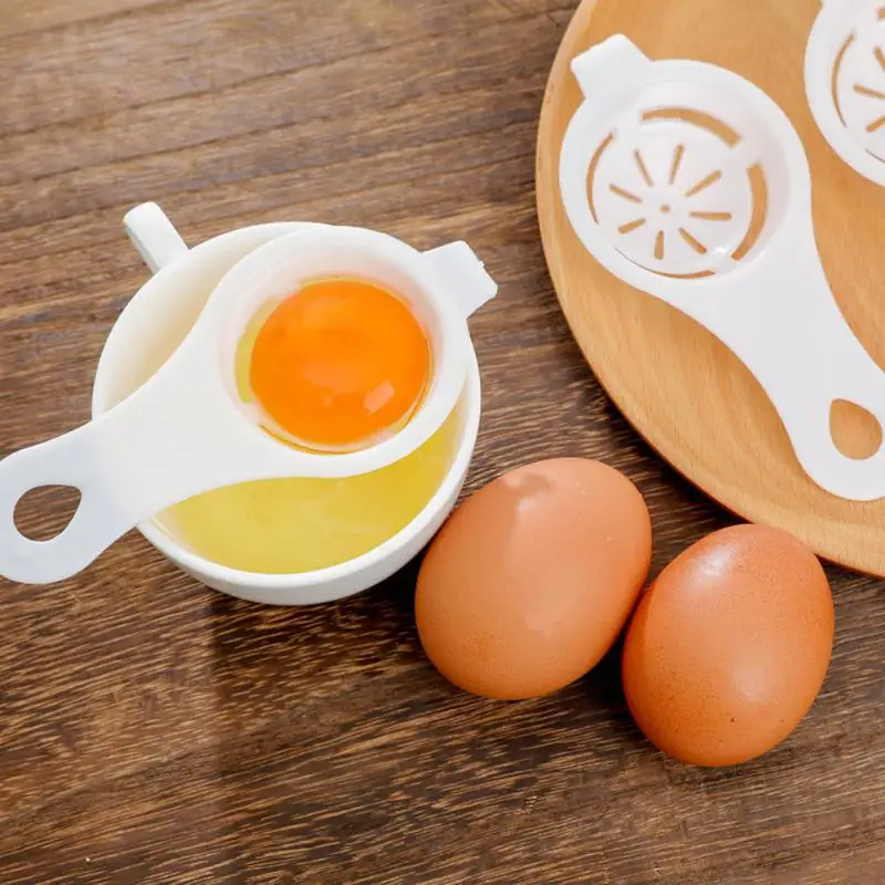 Egg White Yolk Separator Multifunctional Egg Liquid Filter Simple Convenient Egg White Dividers Baking Accessories Kitchen Tool