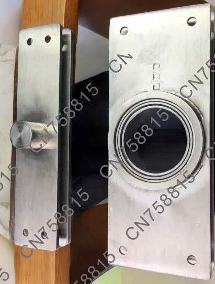 

Invisible reverse 180 degree hotel TV bracket, 150mm stainless steel TV bearing rotating bracket