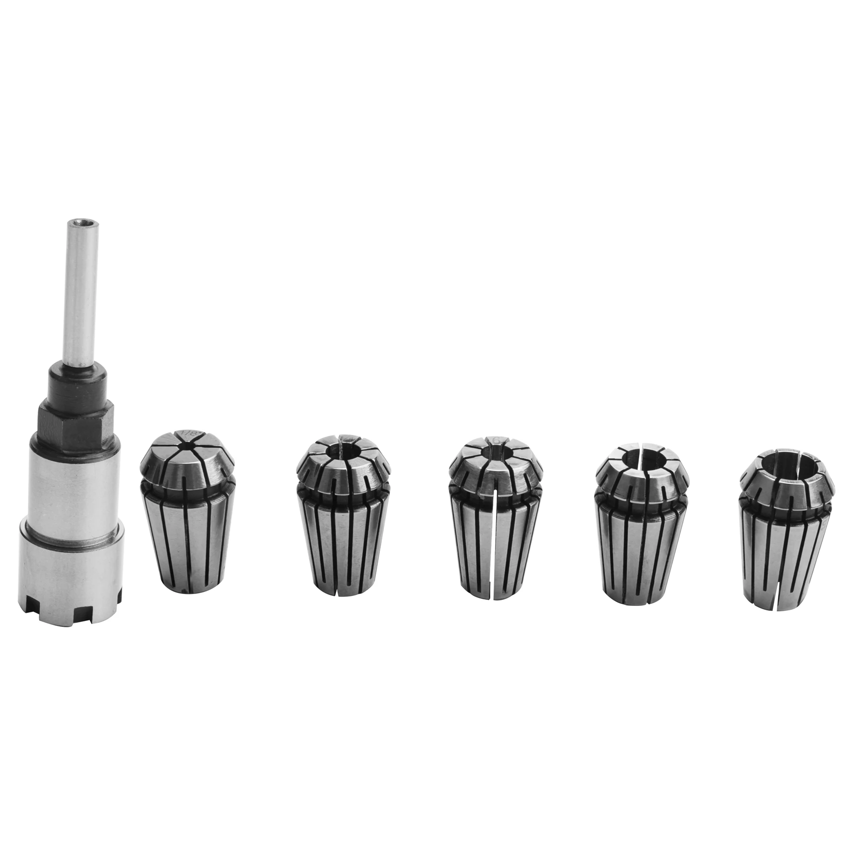 ABVG-1/4 นิ้ว Shank ER16 Router Collet Adapter Chuck Rod เครื่องแกะสลัก Extension Rod ฤดูใบไม้ผลิ Collet ชุด