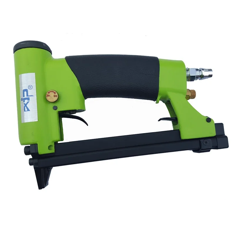 Pneumatic Stapler 1013J Durable Nail Gun Air U-Shaped Anti-Jamming Nailer High Performance Pneumatic Power Tools for Furniture