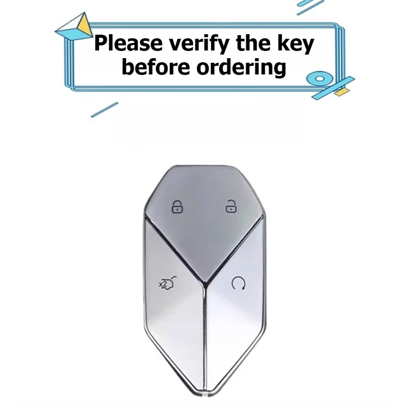 Car Key Shell Case for BYD Equation Leopard 5 8 Ti3 7 Keychain Remote Key Fob Zinc Alloy Cover Bag Protector Car Accessories