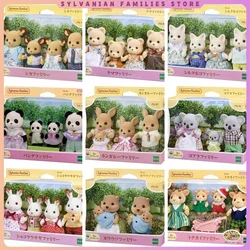 Sylvanian Families Anime Girl Figures Baby Series Figure Furniture Set Pvc Statue Model Doll Collection Ornaments Gifts Toys