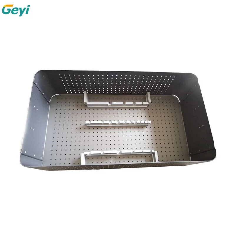 Great feedback ge，yi laparoscopic instruments sterilization container box for medical instruments