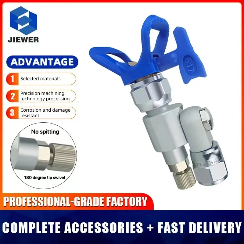 

Cleanshot Valve 287030 Airless Spray Extension Anti-spitting Valve Shut-off Value Swivel Joint For Titan Wagner Spray Gun