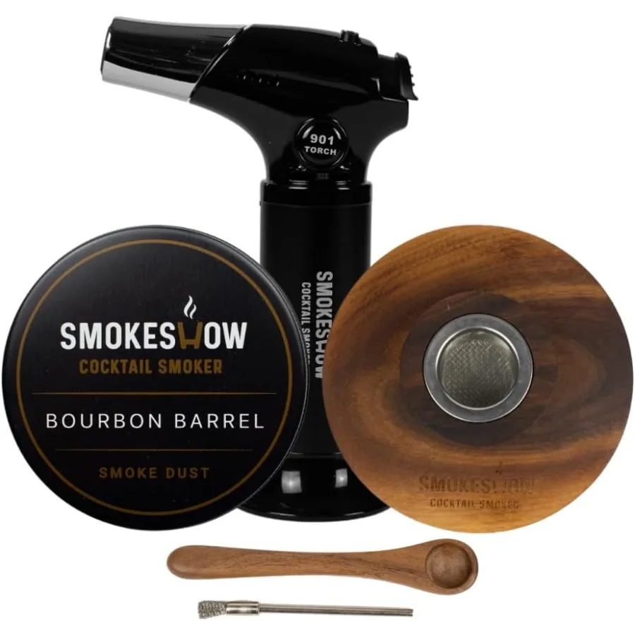 

Bundle with Kitchen Torch One Flavor of Wood Chips Bourbon Barrel No Butane Included