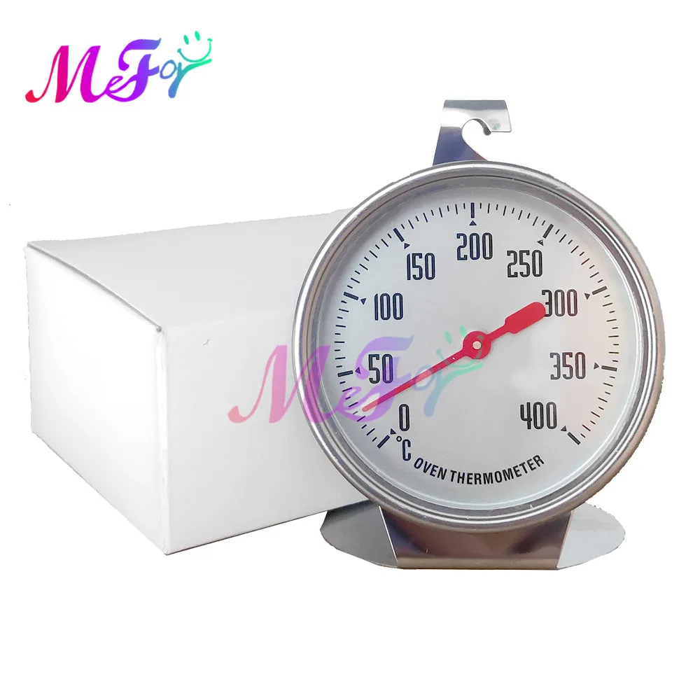 Stainless Steel Oven Cooking Meat Thermometer Mini Oven Temperature Gauge Grill Temperature Gauge for Home Kitchen Food