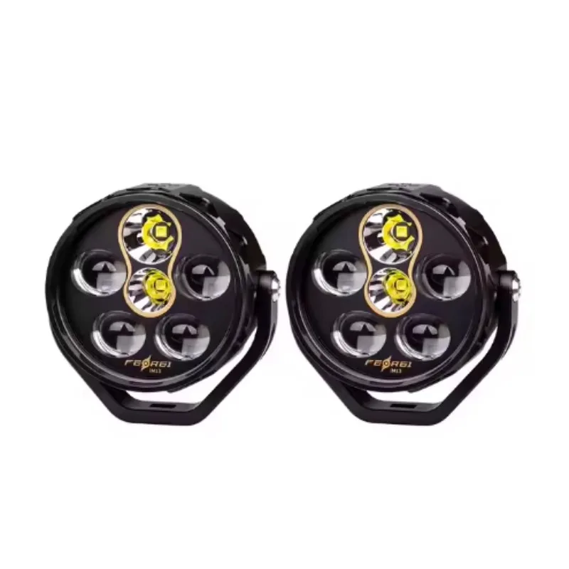 

STLF Ferei 10,000-Lumens High-Brightness LED Fog Light IPX8 Waterproof Universal Vehicle Connector Motorcycle Lighting Systems
