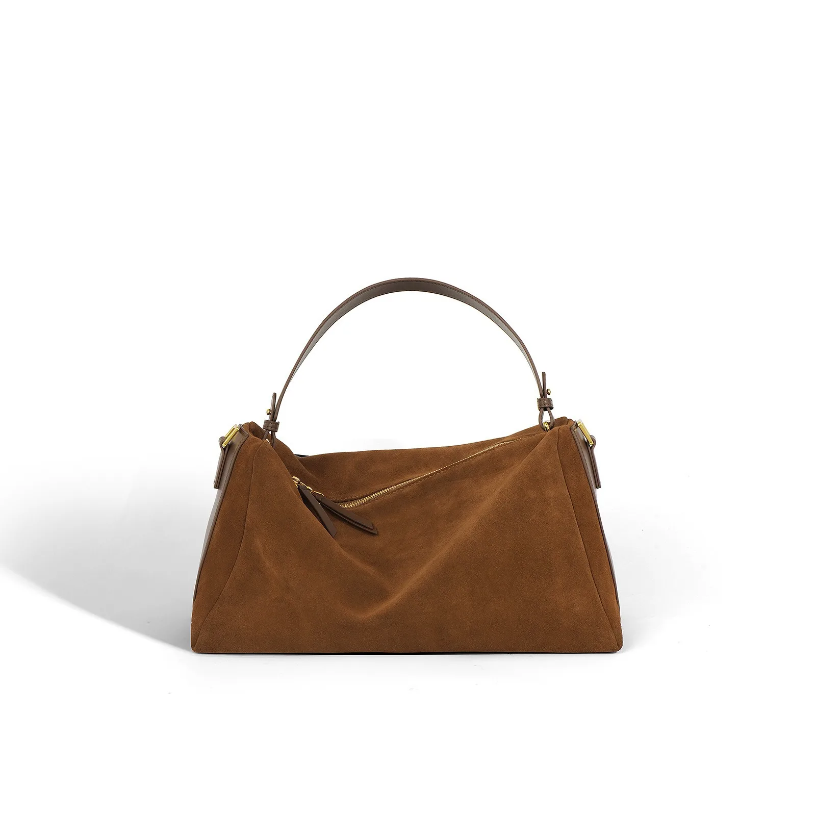 

2025 Cowhide Suede Pillow Bag Women Large-capacity Fashionable Hand-held Shoulder Crossbody Designer Luxury Bag