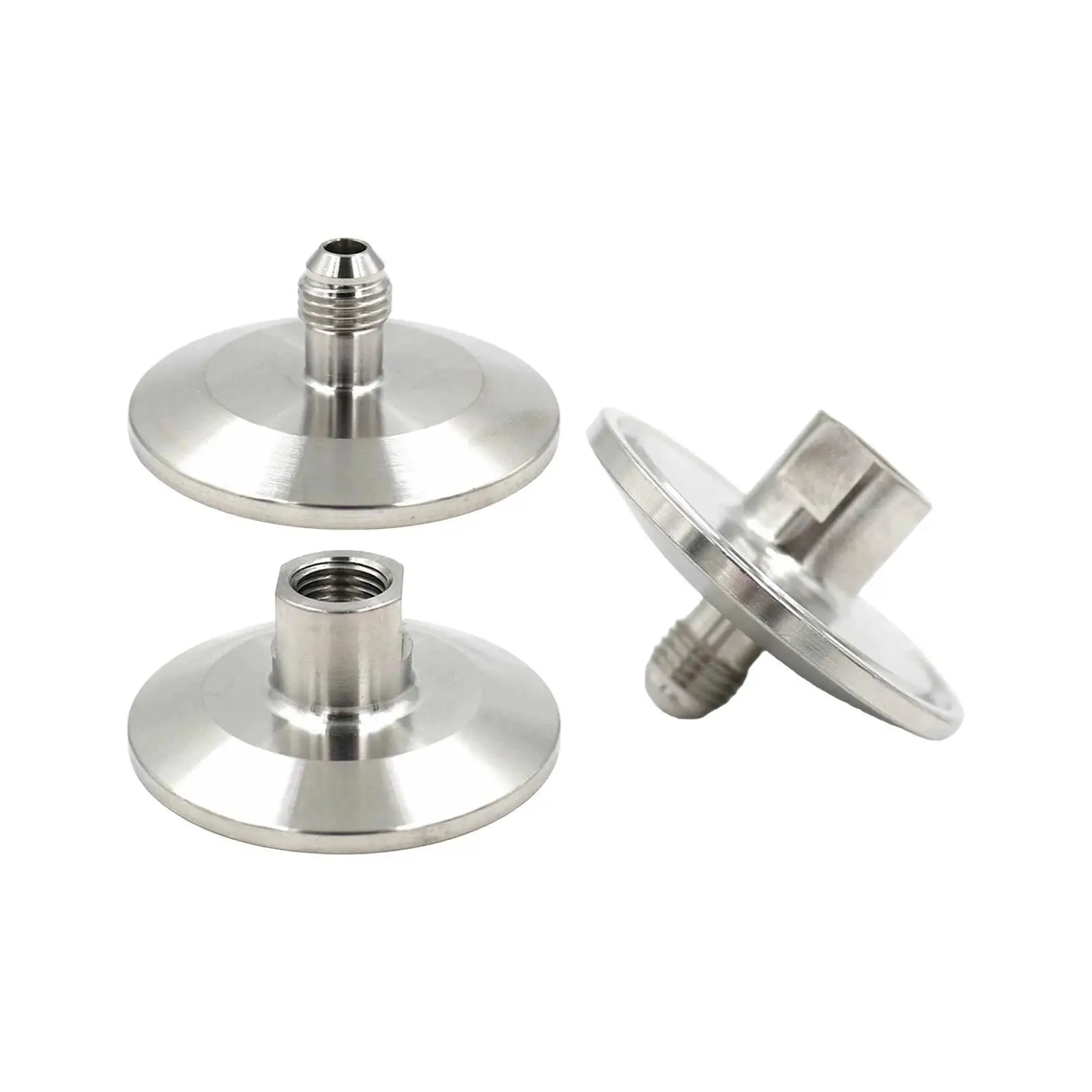 Triclamp X 1 4 Flaring Fitting Stainless Steel Quick Connector Clamp Adapter for Brewing Equipment Replacement