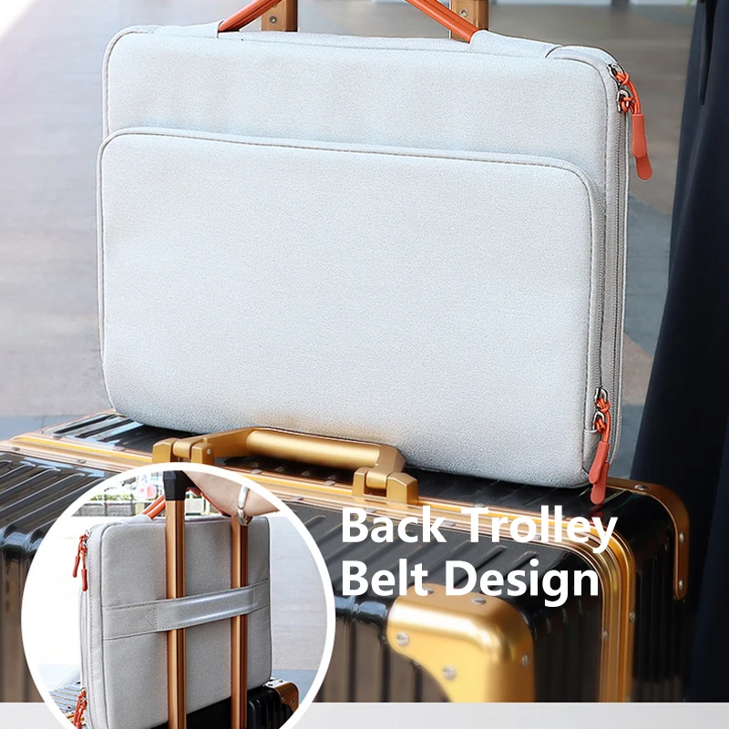 Bolsa de transporte portátil à prova de choque, MacBook Air 13 M2 Chip, Mac Book Pro 14 15 16 2023, Huawei, Dell, Acer, Asus, HP, 13,3 15,6"