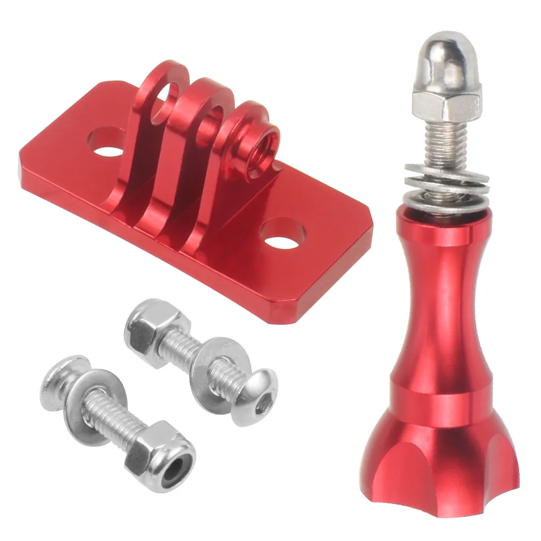 Aluminium Mini Stativ Kopf Helm Feste Adapter Halterung für Gopro Hero 13 11 10 9 8 7 6 5 Für Insta360 ONE R Action Kamera Radfahren – Detail 4
