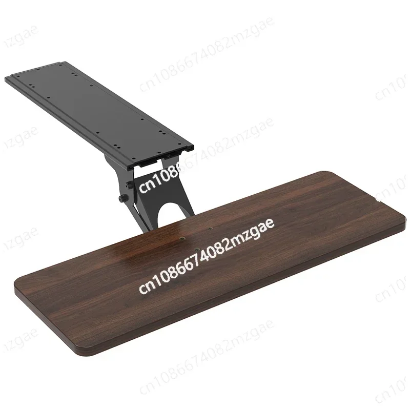 Keyboard Bracket Under Desk Computer Mouse Rotary Bracket Extension Drawer Slide Tray Ergonomic Keyboard Shelf