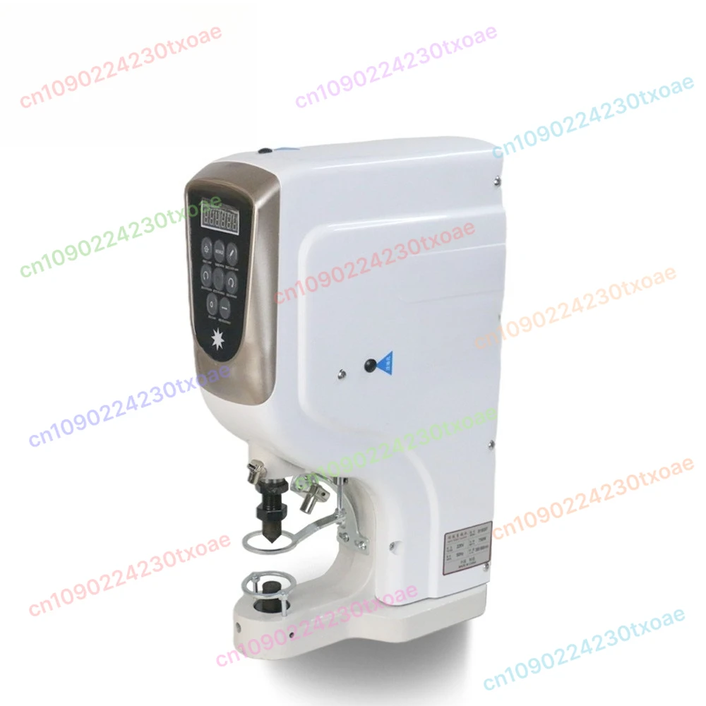 Servo Button Attacher 818 Industrial Sewing Machine for Big Eyelet Rivet Snap Fastener