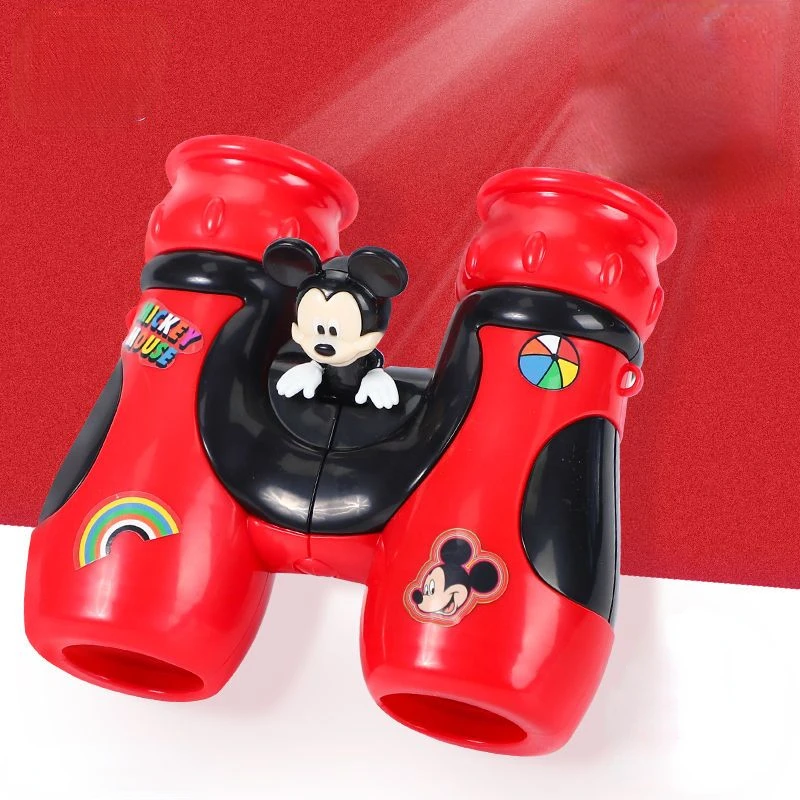 Disney Mickey Mouse Mickey Minnie Cartoon Portable Telescope Science Experiment Toy Children's Kawaii Surprise Creative Gift