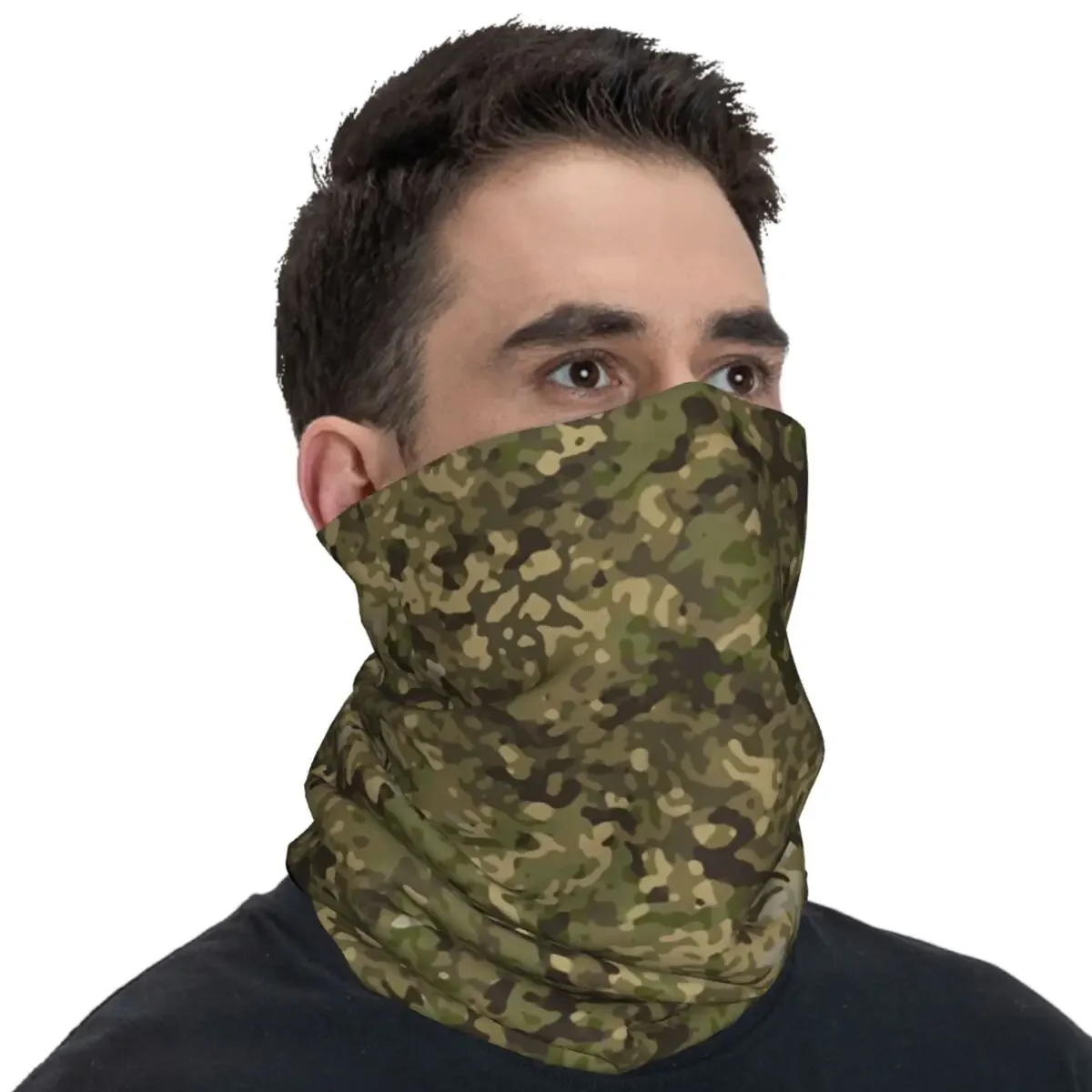 Outdoor Sports Balaclava Flecktarn Camouflage Bicycle Mask Neck Cover Face Masks Vintage Riding Fishing Dustproof Scarves