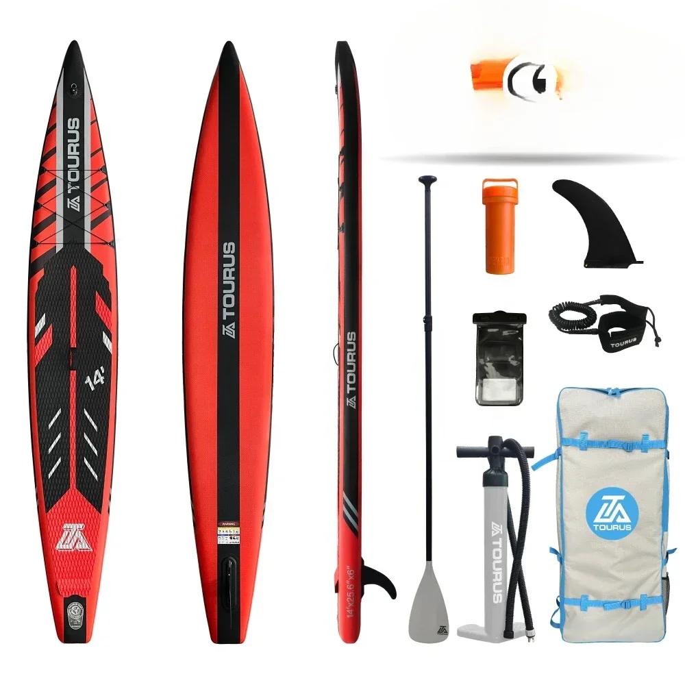 TS-FR01 series inflatable competition foot standing paddleboard can be customized