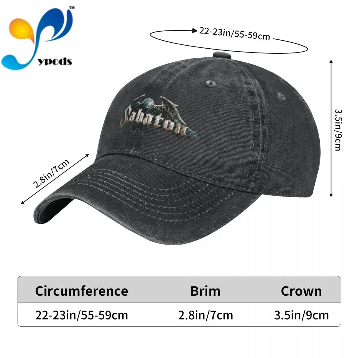 Music Hard Classic Rock Metal Death Thrash Heavy Denim Baseball cap Snapback Hats Autumn Summer Hat Caps Casquette hats