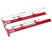 Woodworking Parallel Guide Rail System Aluminum Alloy T-Track for Track Saw Rail Fit for Festool Woodworking Tools