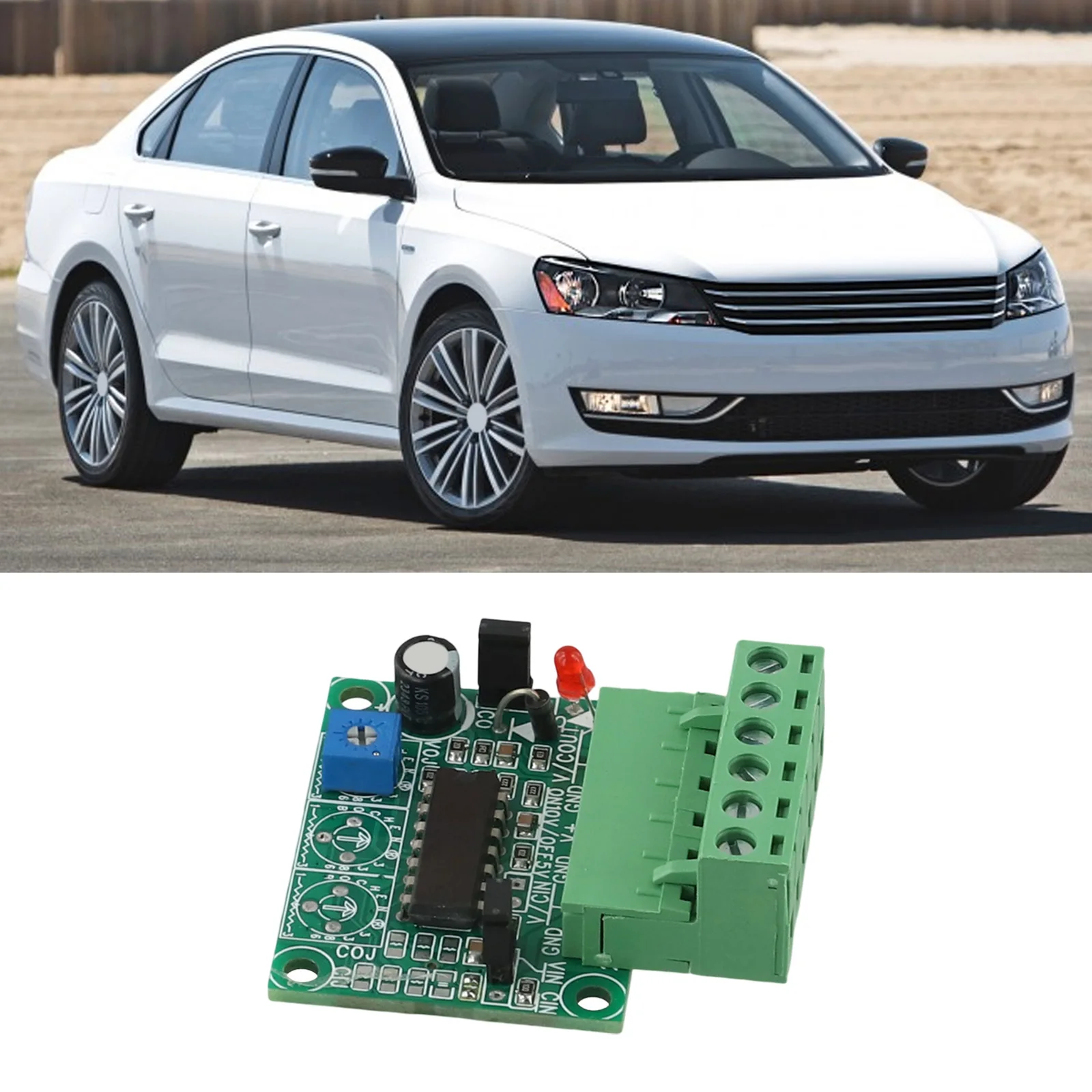 For VC-5V20MA Voltage Current Converter for Microcontroller For AD Function Integration Supporting 5-25VDC Power Supply