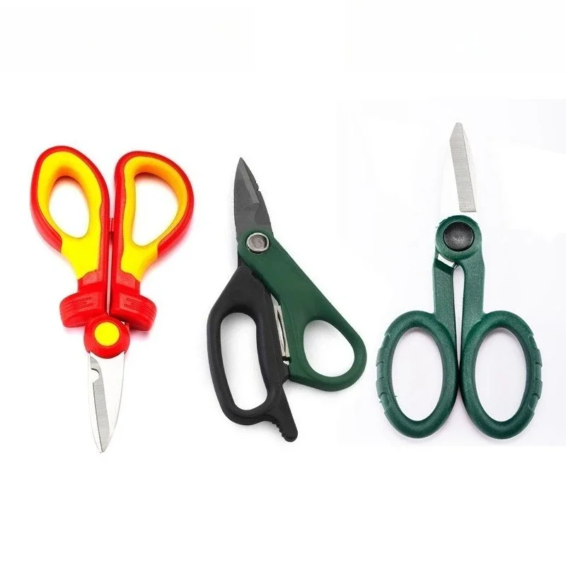 

Electrical shears, strong scissors, multi-functional electrician special quick stripping and pressing shears