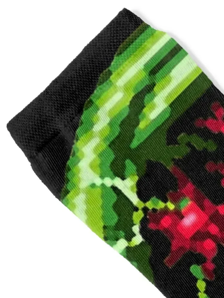 Super Metroid - Giant Metroid Socks Run man Sports floor Men's Socks Luxury Women's