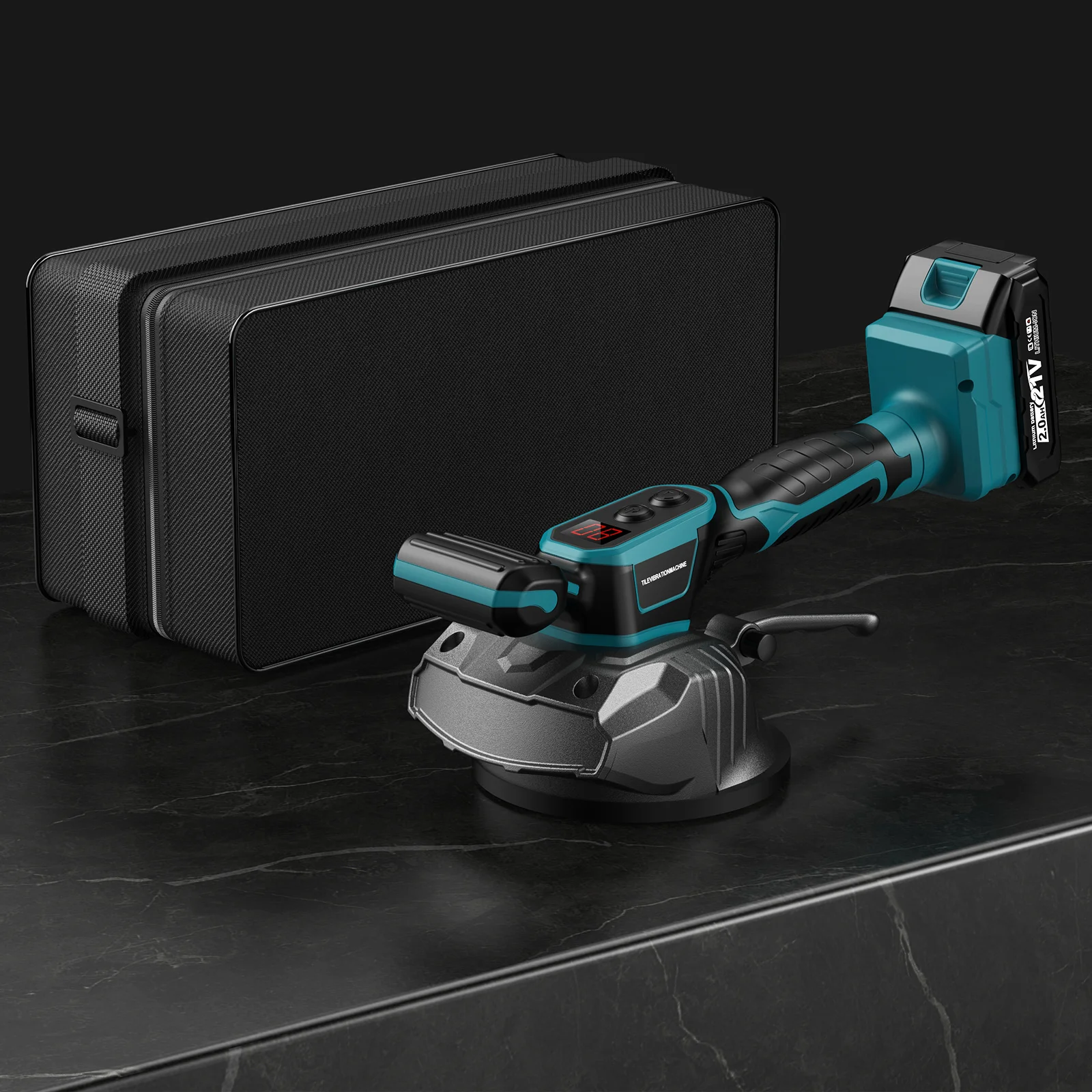 8-ступенчатая аккумуляторная машина для укладки плитки, вибрационная плитка, установка выравнивающей машины, электроинструмент для батареи Makita 18 В