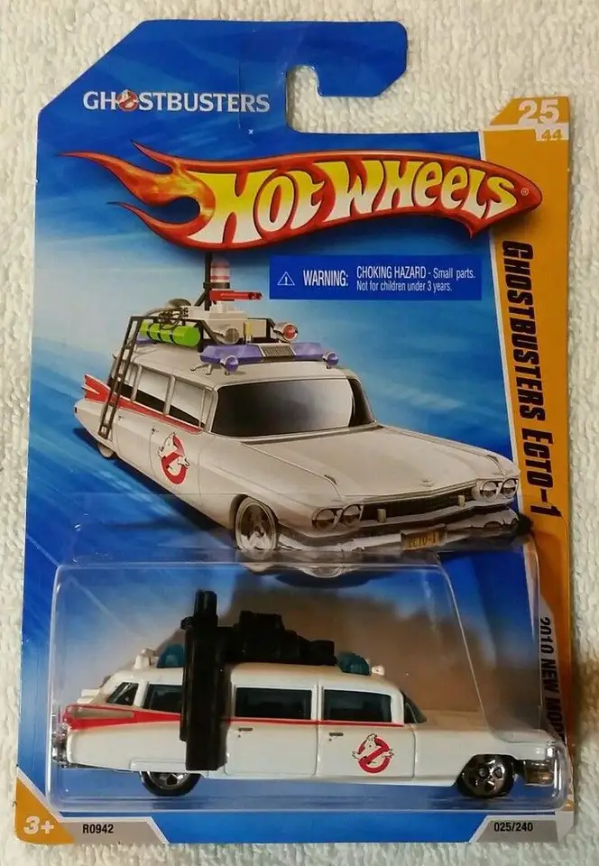 Hot Wheels 1:64 ghostbusters ecto-1 Collection of die cast alloy