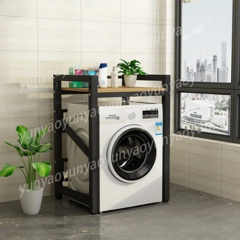 Floor-to-ceiling Washing Machine Rack, Balcony Multi-layer Storage Rack