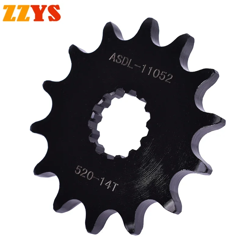 520 14T Front Sprocket Gear Wheel For Yamaha MT-03 MTN320 MTN320A MT03 MT 03 MTN 320 YZF-R3 Monster Ener/ gy  Edition R3