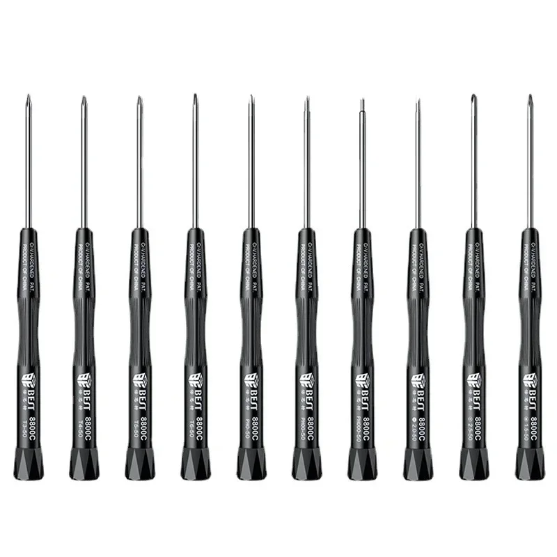 1/10pcs Precision Screwdriver Cross 5-Point T2 T3 Screwdriver With Magnetic For Clock Mobile Phone Computer Hand Repair Tools