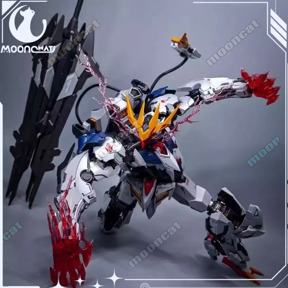 

1/100 Wolf Model Barbatos Assembly Model Kit Wolf Technology Alloy Skeleton Action Figure Doll Statue Collection Model Toys Gift
