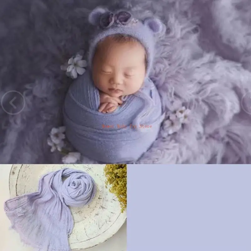 

J0pf Baby Photo Wrap Объединение фото фон мягкие позы одеяло новорожденных фото -обертки