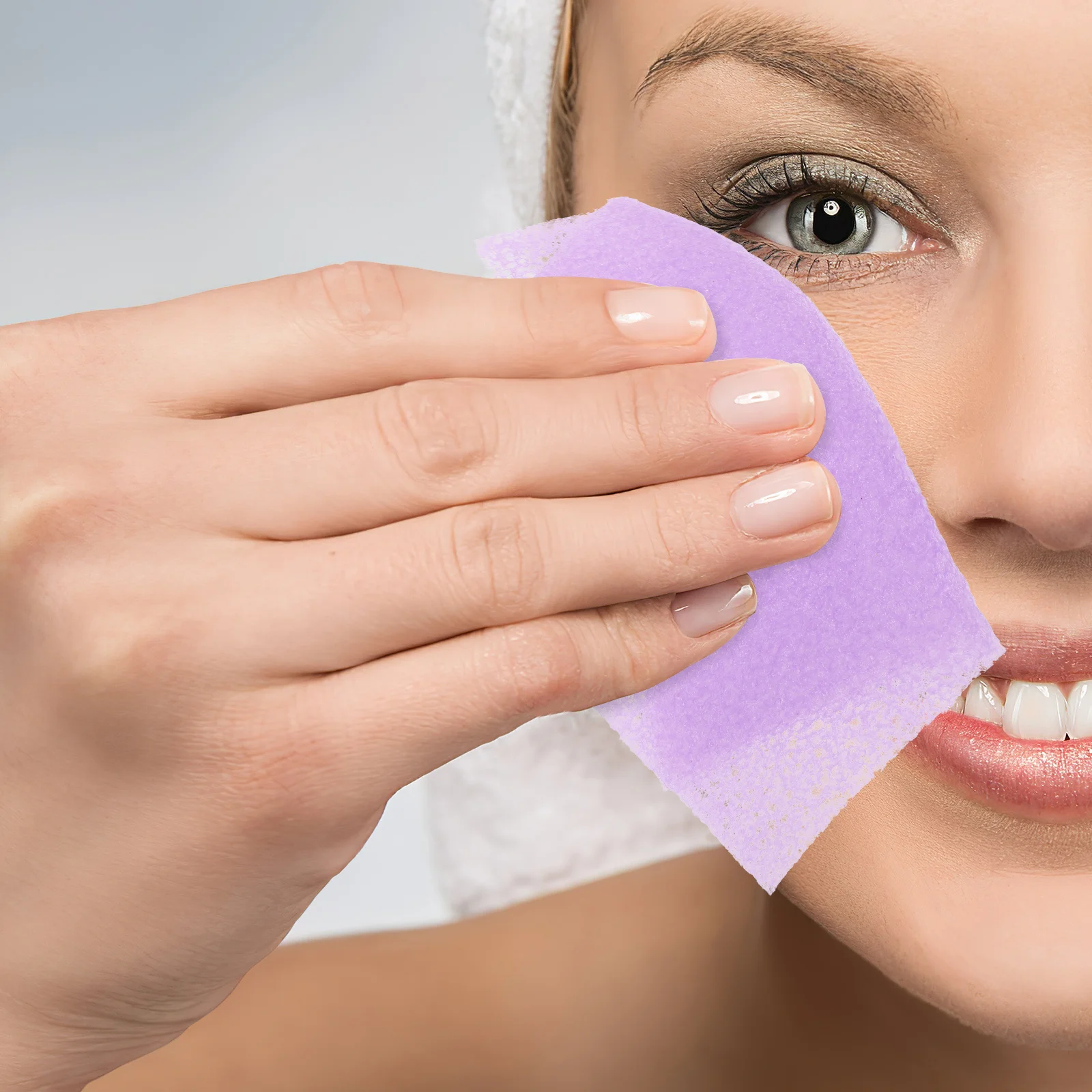 Makeup Remover Pad Konjac Facial Cleansing Cloth Gentle Exfoliating Washable Reusable Skin Care Tool For Daily Use