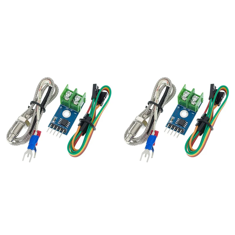 Module BTLIFE-2X MAX6675 avec capteur de Thermocouple de Type K, outil de mesure de haute précision, Module mesurable à haute température