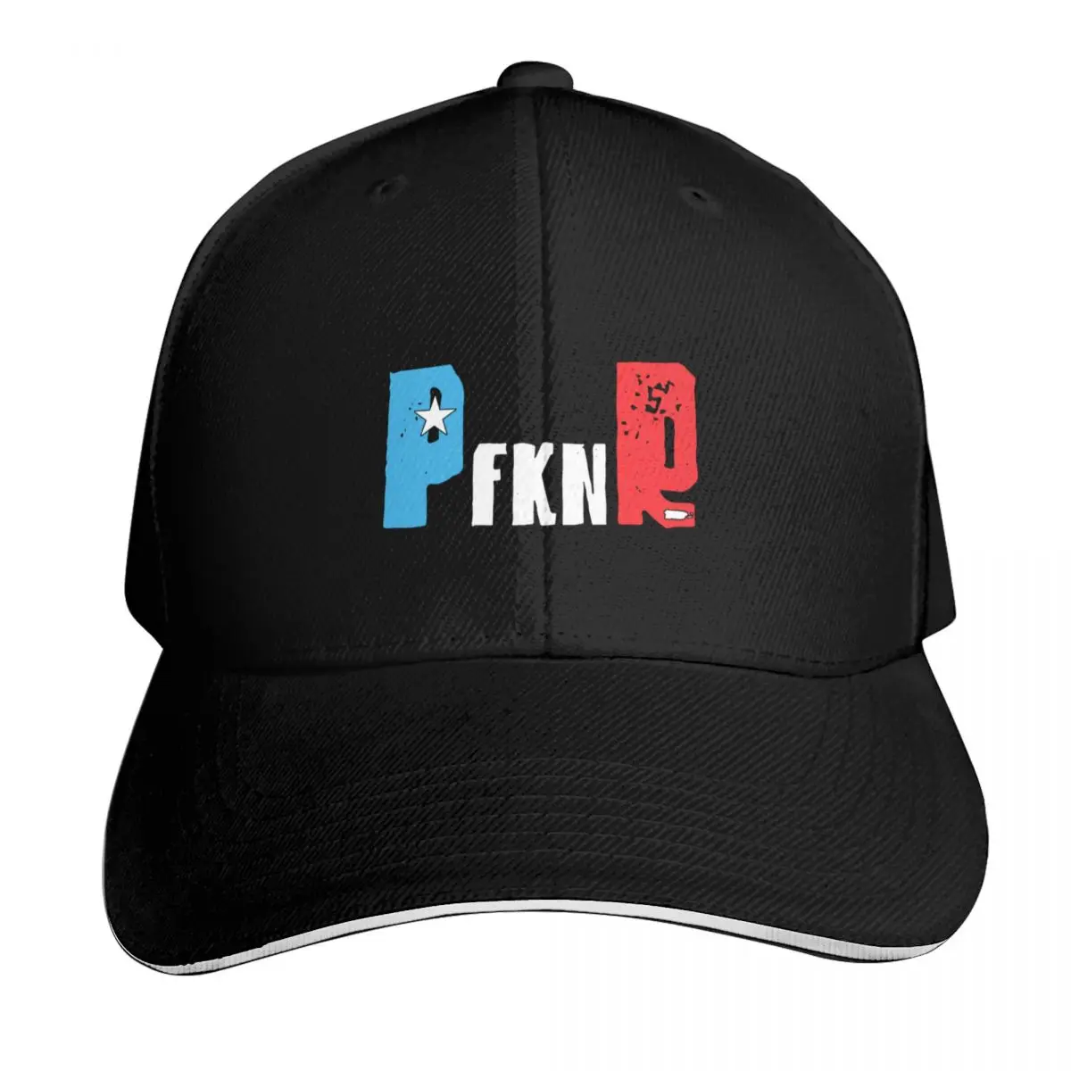 PFKNR Puerto Rico Boricua Puerto Rican Flag Baseball Cap Fishing cap Trucker Cap Golf Snap Back Hat Men's Women's