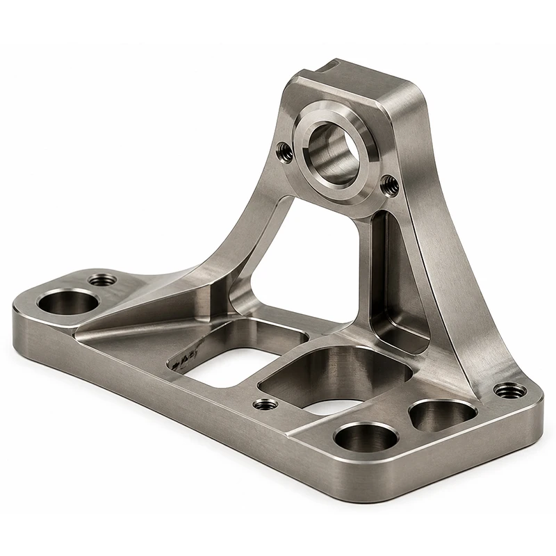 CNC Milled Lightweight Bracket  Custom Titanium CNC Parts Supplier