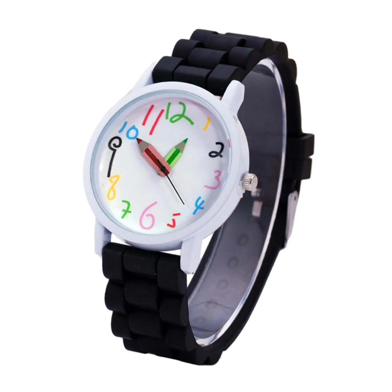 Silicone Watch for Women and Children, Strap Watch for Travel, Mochila