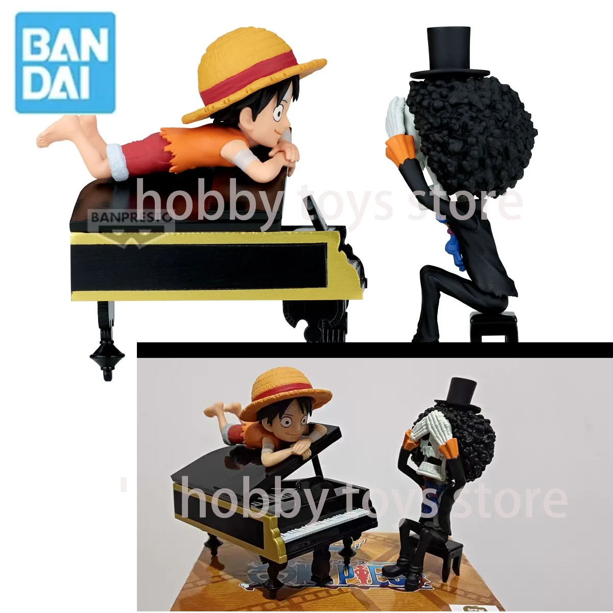

Bandai Original Wcf ONE PEICE Luffy Burukku Is That So He Is Very Nice 8 см Аниме Фигурки для хобби Детская модель Подарки