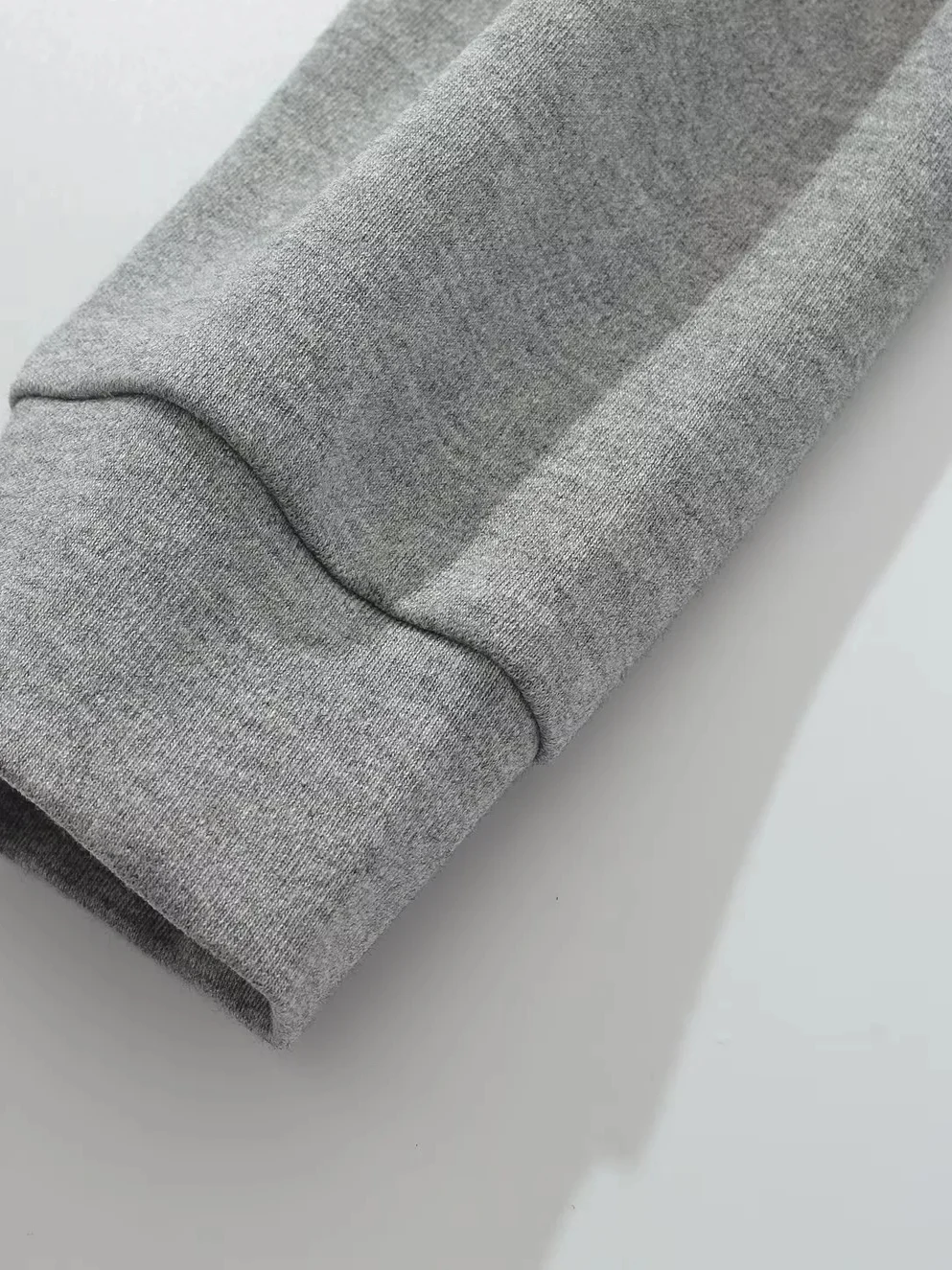 Sexy American Hot Girl Zipper invisível com capuz terno de uma peça feminino cor pura longa Sve camiseta cintura alta mistura de algodão Fa...