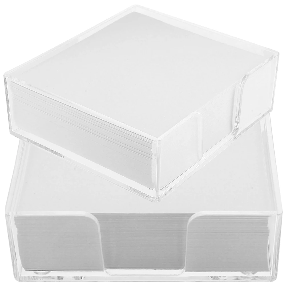 

Office Supplies 2 Boxes Student Pads Small Square White Paper Classroom Teachers Memo Papers College Must Haves Box Packing Note