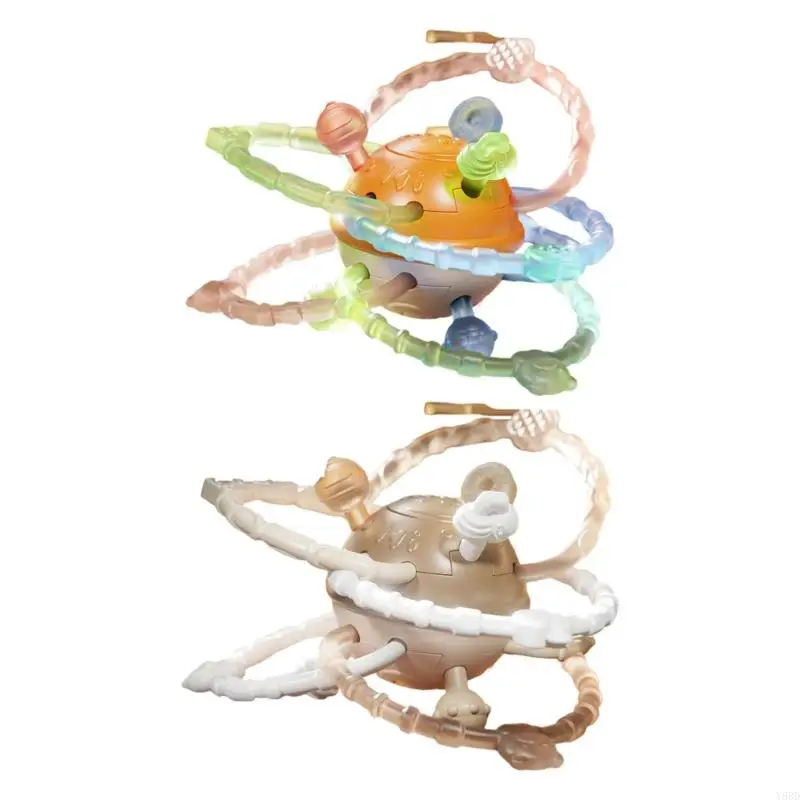 Y88d kaubares Babyspielzeug mit strukturierten Oberflächen stimuliert die sensorische Entwicklung sicher für Säuglinge aufgebaut
