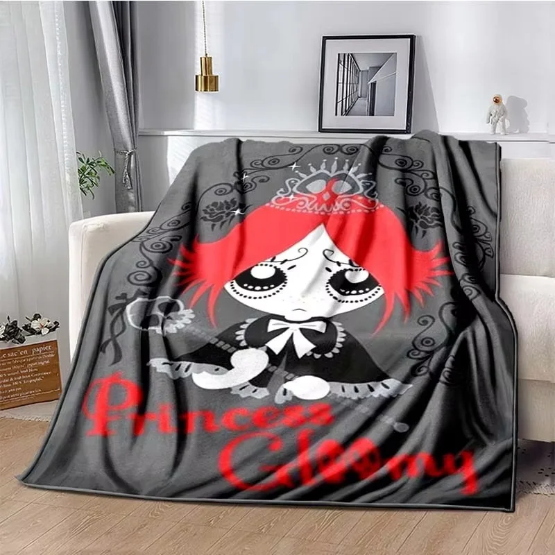 Cartoon Girls Blanket R-ruby gloomy 3d Printed Blanket Soft and Comfortable Bedroom Sofa Bed Cover Camping Quilt Birthday Gift