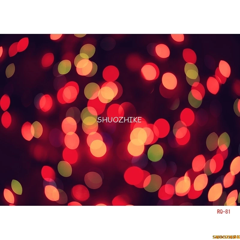 SHUOZHIKE Bokeh Abstract Dream Photography Backdrops Red Heart Valentine's Day Romantic Love Photo Studio Background RQ-11
