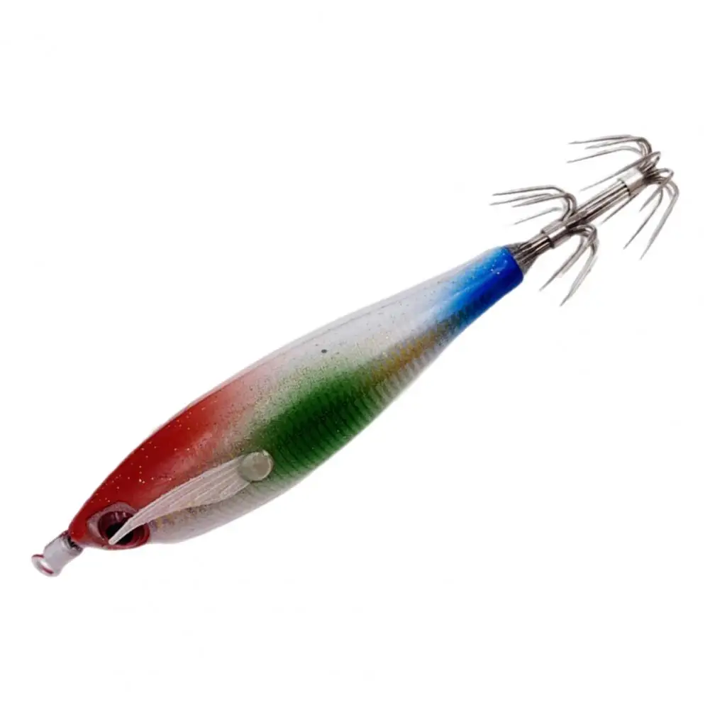 Squid Hook Bait All Water Application Increase Fishing Rate Anti-escaping Floating Squid Lure with Fish String Hook